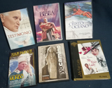 Lote 16 de documentales católicos y 1 peli.