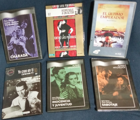 Lote 10 de pelis en Dvd.