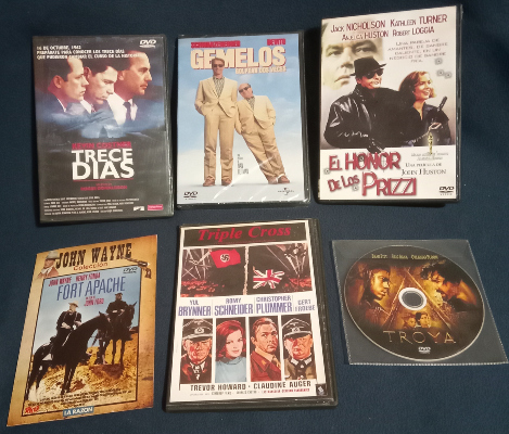 Lote 4 de pelis en Dvd.