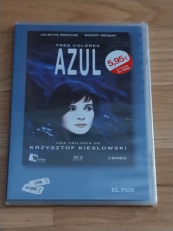 Dvd película Azul