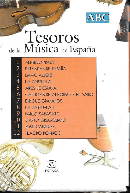 12 CDS. TESOROS DE LA MUSICA EN ESPAÑA.. INCLUYE CONTENEDOR