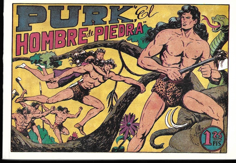 COMIC. PURK. EL HOMBRE DE PIEDRA