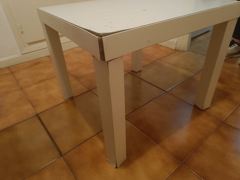 Mesa auxiliar blanca ikea