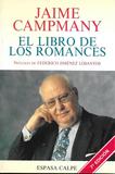 LIBRO. EL LIBRO DE LOS ROMANCES - JAIME CAMPMANY