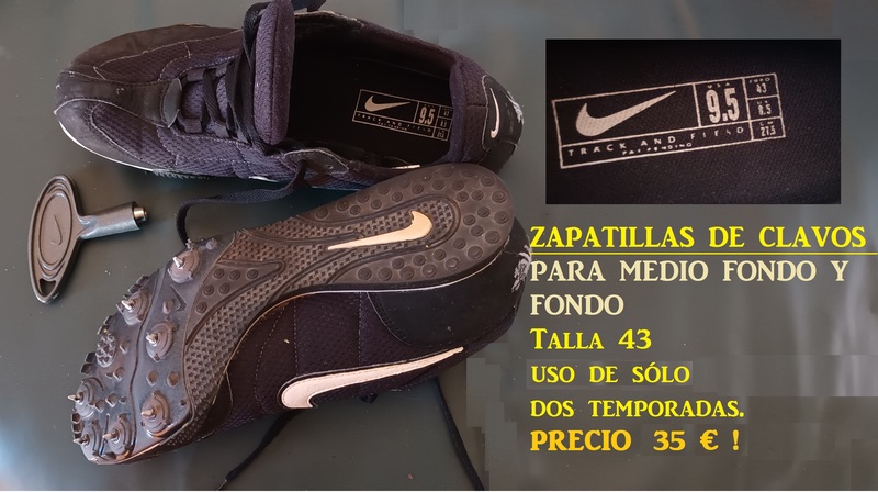 Zapatillas clavo Nike ... vendo 35 €