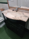 Regalo mueble y lavabo con griferia 