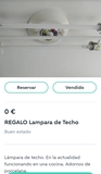 Lampara de techo