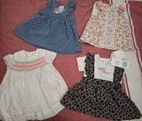 Regalo vestidos 3-6 meses de bebe