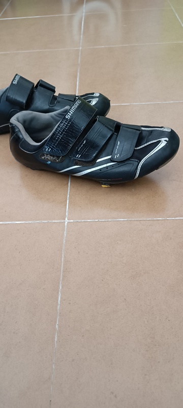 Zapatillas Shimano. Bicicleta de Carretera.