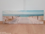 Lienzo con imagen de playa (Ikea)