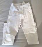 Pantalon vaquero blanco