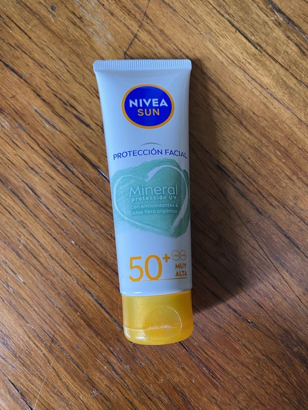 Crema solar facial FP50 mineral