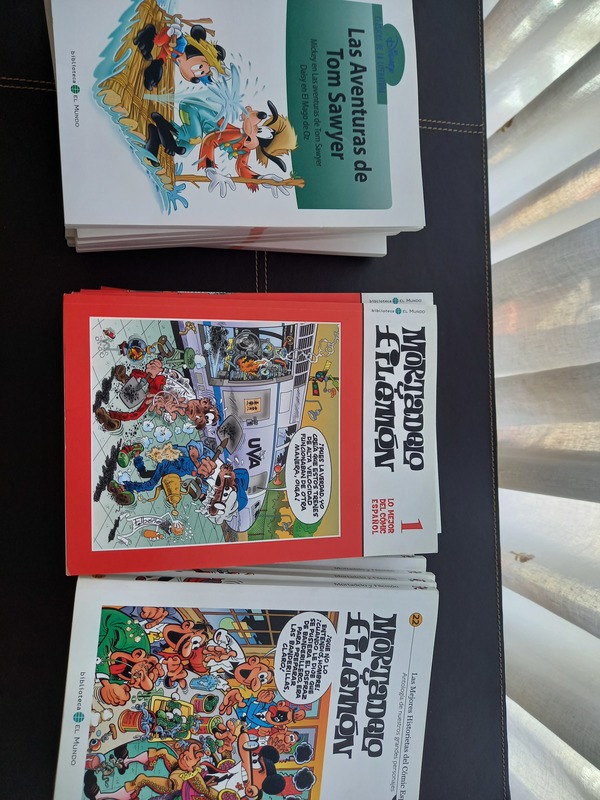 Colección de cómics Disney y Mortadelo y Filemon