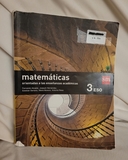 Libro de 3 ESO MATEMÁTICAS. Editorial SM, en perfecto estado.