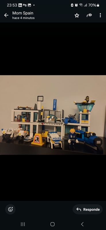 Lego Policía sin caja