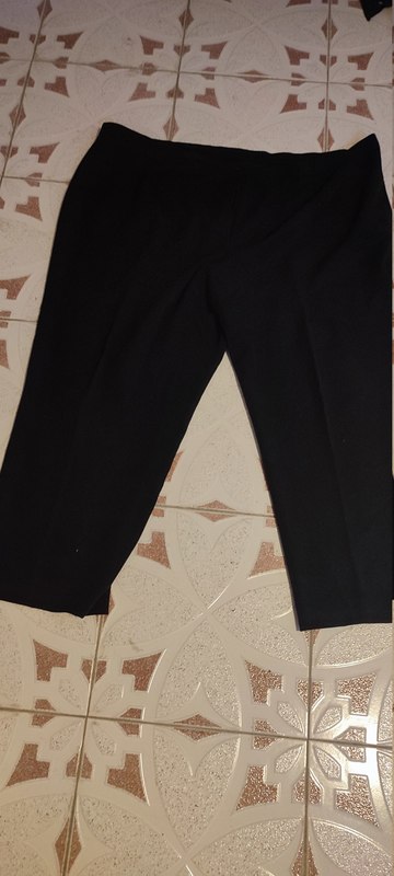 Pantalon negro gomas Talla XXXL