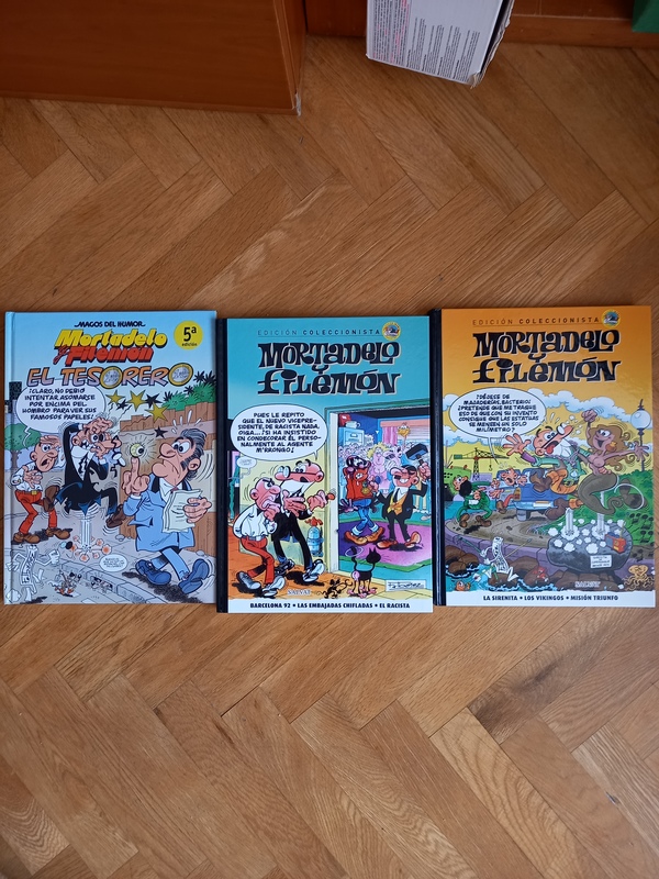 Cómics de Mortadelo y Filemón 