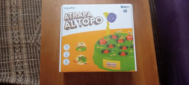 JUEGO Atrapa al topo (a partir de 4 años)