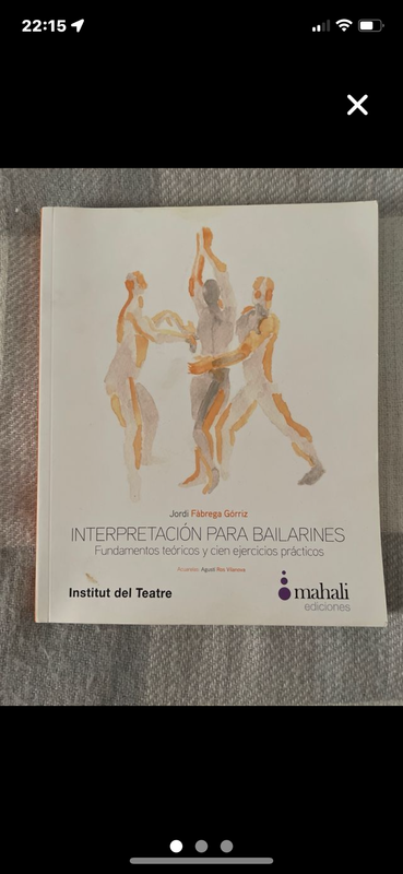 Libro de ejercicios para danzas