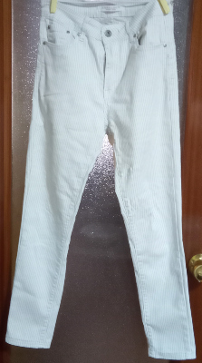Pantalon blanco elástico talla 36