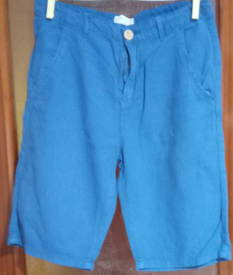 Pantalón corto azul talla 38