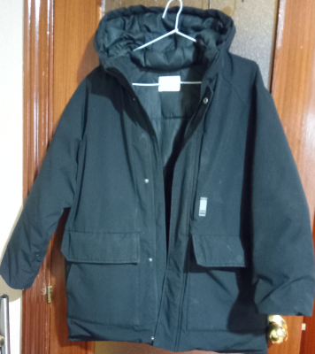Cazadora con capucha invernal talla XL
