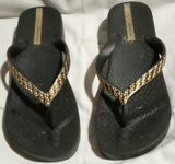 Sandalias negras talla 37.