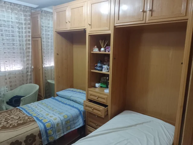 Regalo mueble de dormitorio enterizo con mueble para television y camas plegables