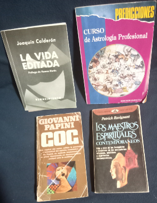 Lote de 4 libros.