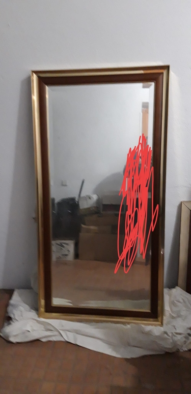 Espejo grande 145 x 75cm 