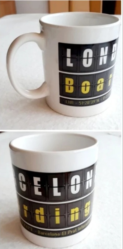 2 mugs - tazas