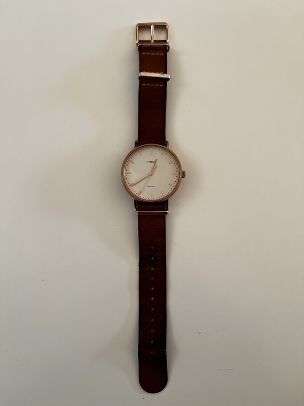 Regalo reloj Timex indiglo sin pila