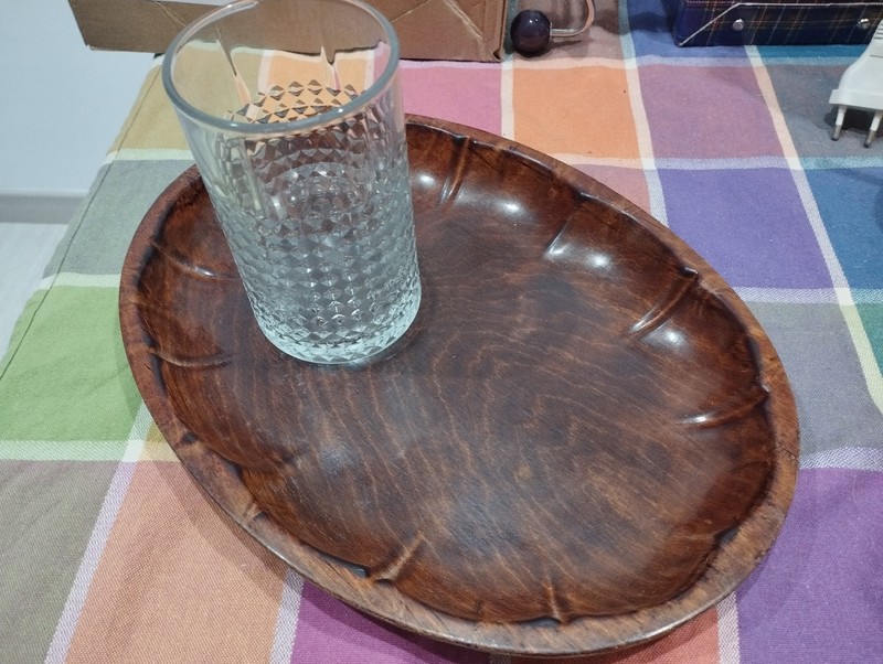 bandeja/fuente de madera