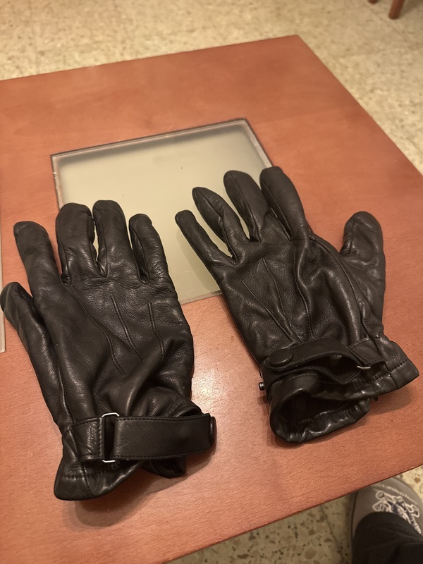 Guantes de piel de oveja 
