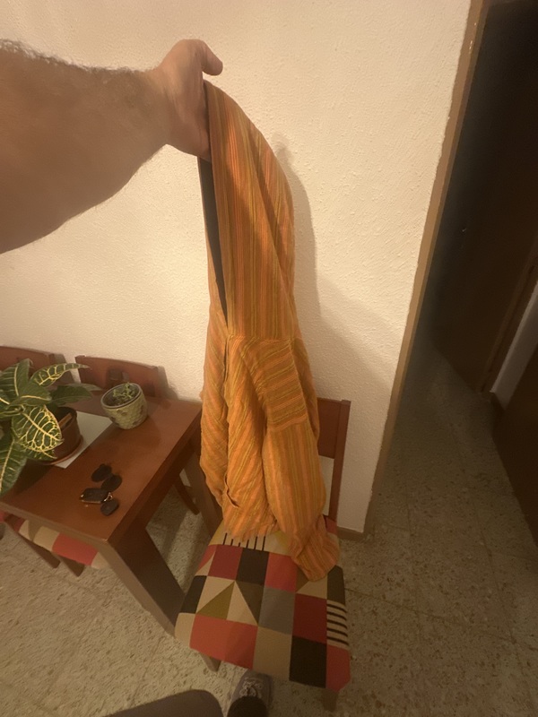 Chaqueta naranja hippie XL 