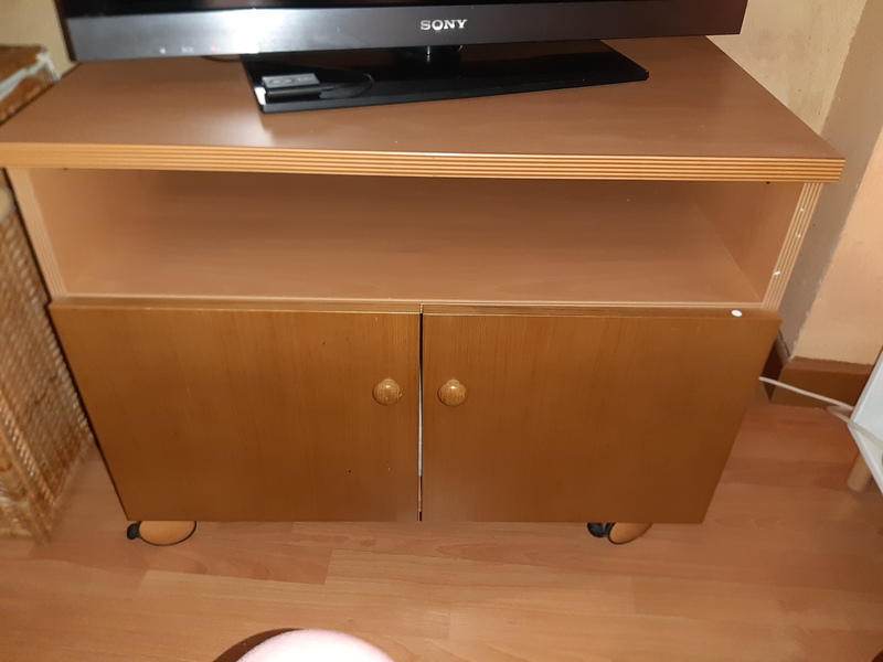 Cambio mueble para televisión 