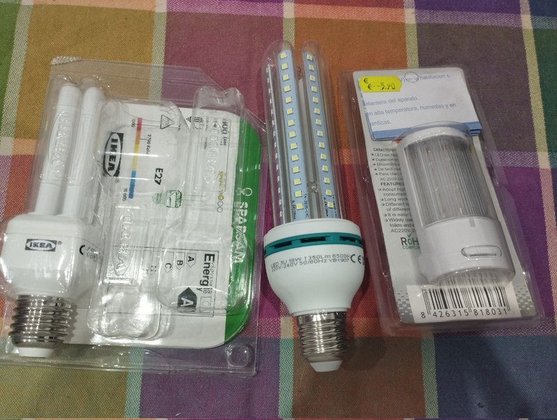 Bombillas led fluorescente