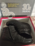 Botines #38 negros piel