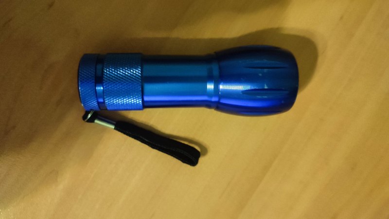 Linterna pequeña azul(Santia)