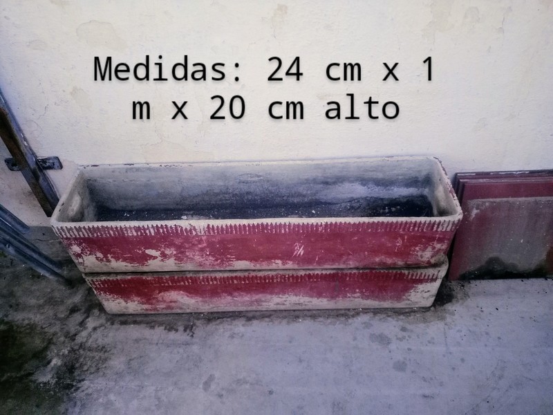 Dos Jardineras  rectangular 
