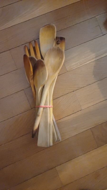 Cucharas de madera