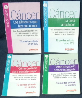 4 Libros sobre el cáncer