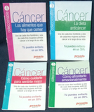4 Libros sobre el cáncer