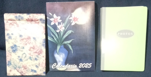 Agenda, Calendario y Álbum de fotos.