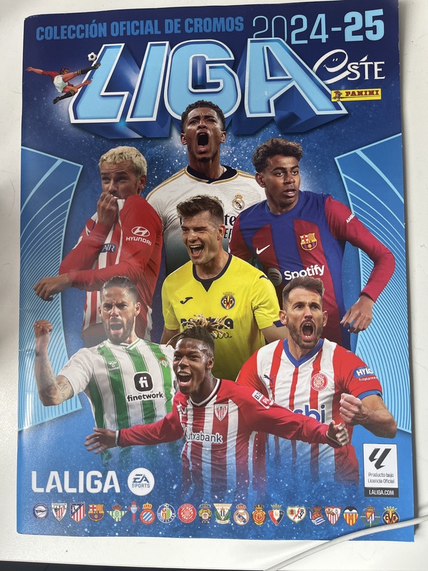 Album de cromo la liga 2024-25