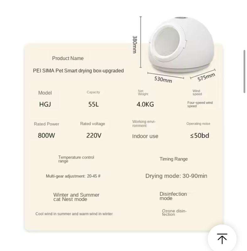 Doy secadora automatica para perros y gatos 