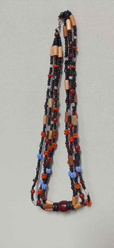 Collar cuentas colores