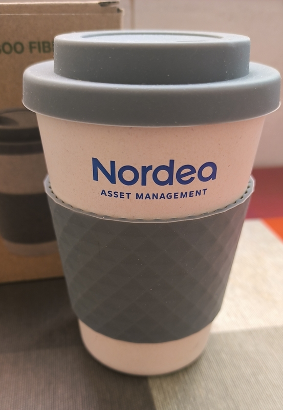 Vaso porta café de bambú 