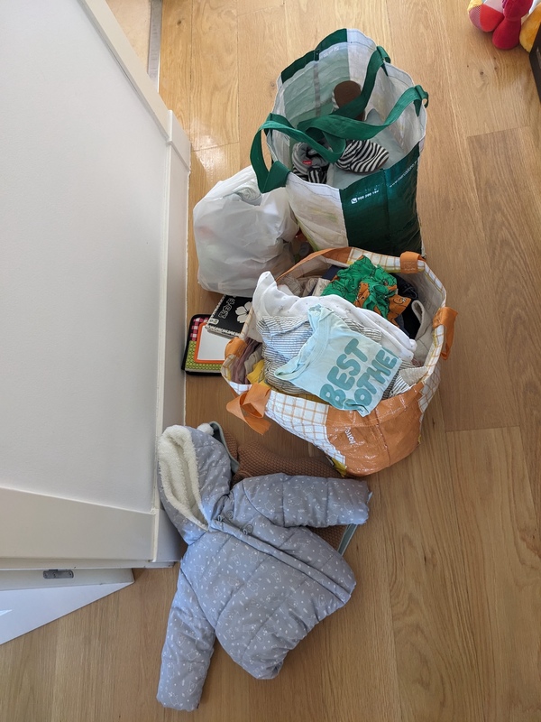 Bolsas de ropa para bebé