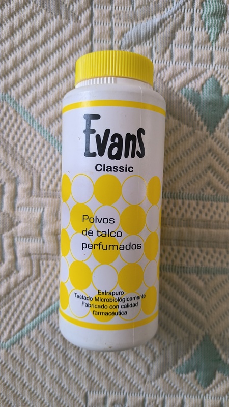 Polvos de talco perfumados